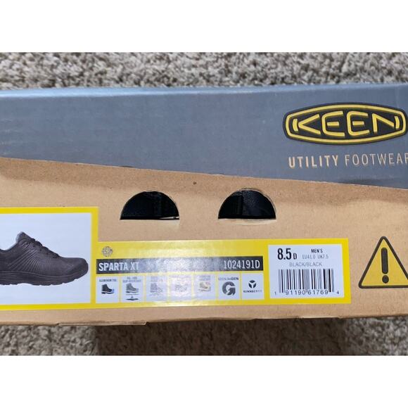 Sparta KEEN Women's Low-Cut Safety Toe Work Shoes Size 8.5 - Picture 6 of 9